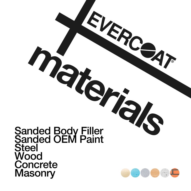 Evercoat إيفركوت ميتال غليز أوبتكس - معجون بوليستر عالي الالتصاق وملء الجسم - 30 أونصة سائلة - Image 4